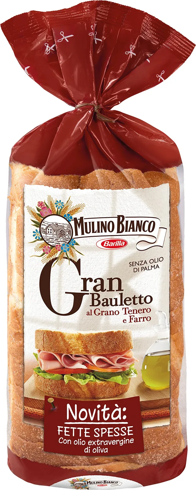 mulino-bianco-pane-granbauletto-grano-tenero-e-farro-500-g image 1
