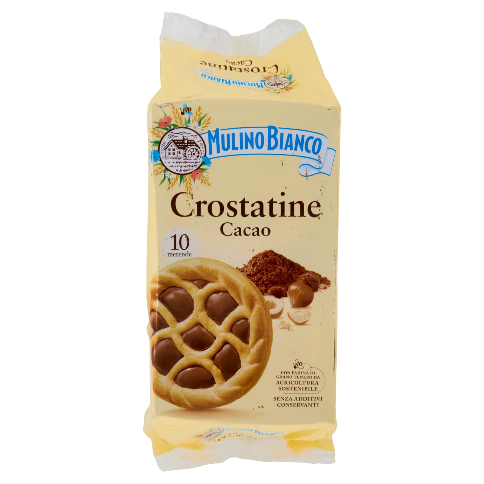 mulino-bianco-crostatine-con-crema-cacao-e-nocciole-400-g image 1