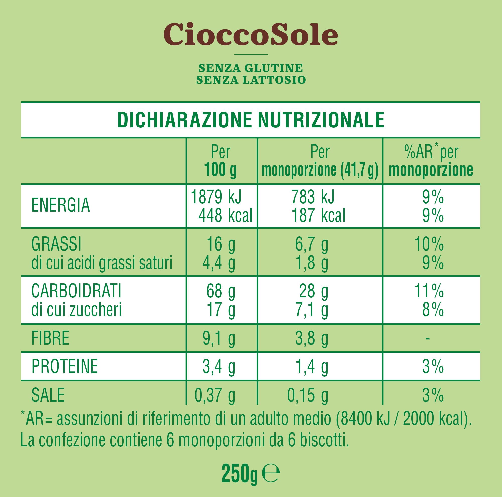 mulino-bianco-cioccosole-biscotti-frollini-senza-lattosio-e-senza-glutine image 8