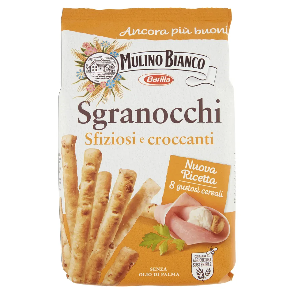 mulino-bianco-sgranocchi-grissini-8-cereali-210-g image 1