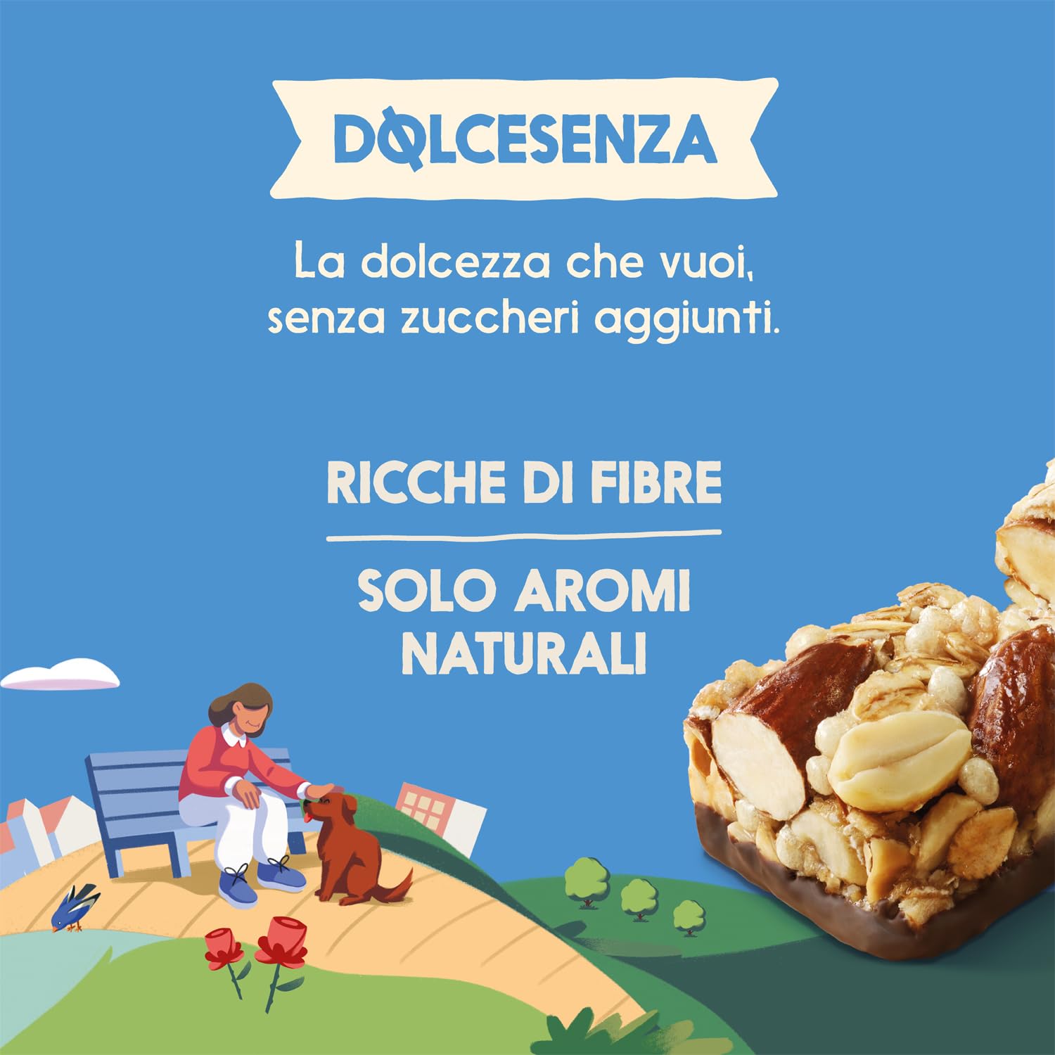 misura-dolcesenza-barrette-50-frutta-secca-e-cioccolato-fondente-120-g image 4